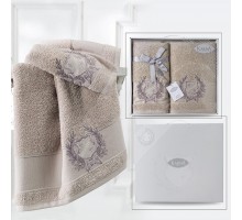 Набор из 2 полотенец для ванной (70x140 см) Davis