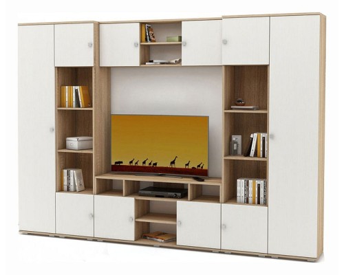 Стенка для гостиной Тунис-4