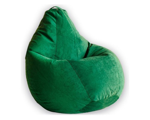 Кресло-мешок Зеленый Микровельвет 3XL
