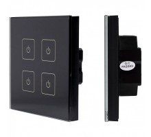 Панель-диммера сенсорная встраиваемая Arlight SR-2400 SR-2400TL-IN Black (DALI, DIM)