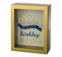 Копилка (16х7х20 см) Счастливого дня рождения 124-116