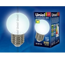 Лампа светодиодная Uniel LED-G45 E27 0Вт 4000K 04463