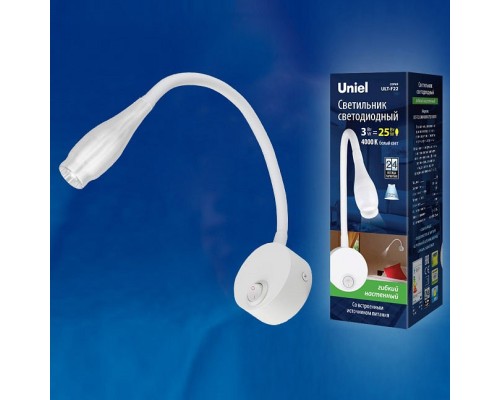 Бра Uniel ULT-F22 ULT-F22-3W/4000K IP20 WHITE