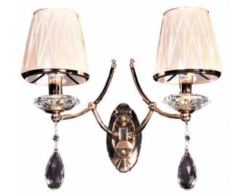 Бра LUMINA DECO Dominni LDW 9268-2 GD