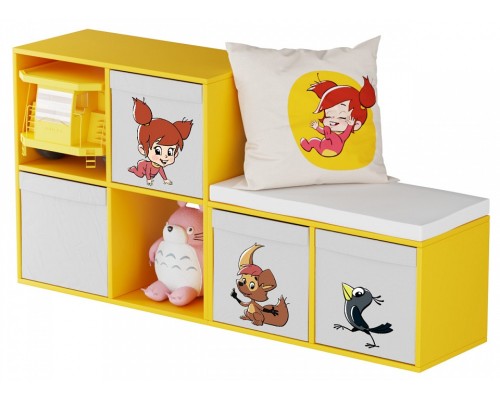 Стеллаж Простоквашино Скандинавик