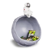 Статуэтка (20x20x26 см) Космонавт на луне MY-D115