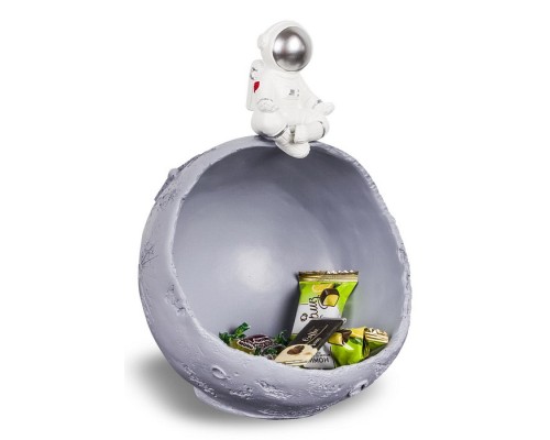 Статуэтка (20x20x26 см) Космонавт на луне MY-D115