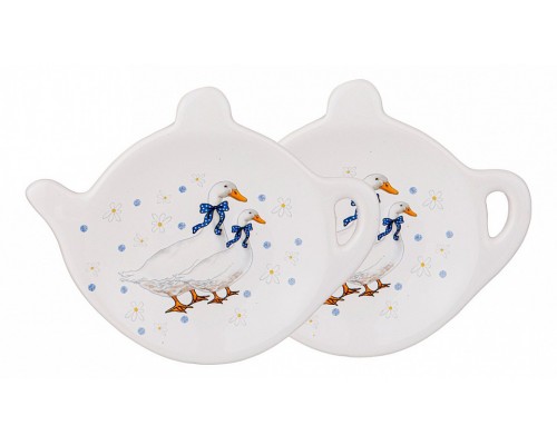 Набор из 2 подставок под чайные пакетики Чешский Гусь 230-373