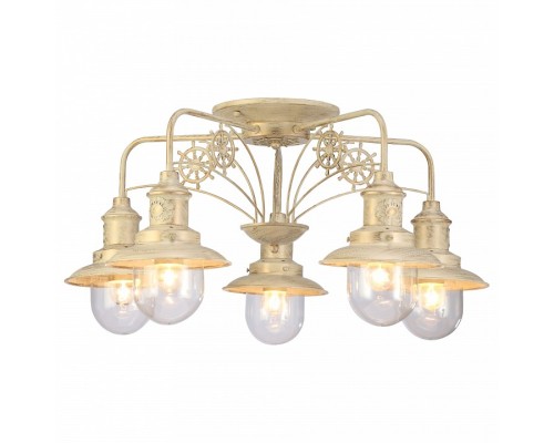 Потолочная люстра Arte Lamp Sailor A4524PL-5WG