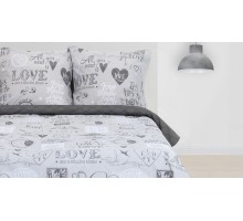 Постельное белье семейное Love