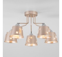 Потолочная люстра Eurosvet Benna 70105/5 шампань