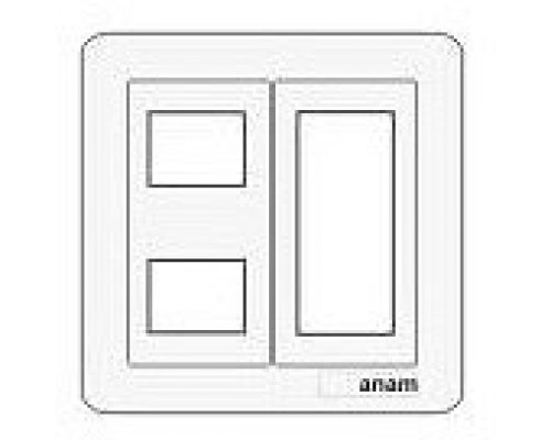 Накладка для ТВ-розетки Imex 1717 AX 1717