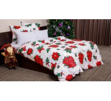 Постельное белье полутораспальное Рождественская звезда