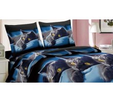 Постельное белье евростандарт Meow