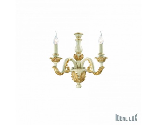 Бра Ideal Lux Giglio GIGLIO AP2 ORO