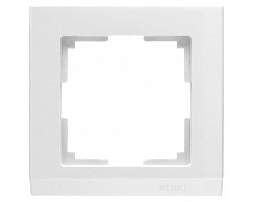 Рамка на 1 пост Werkel Stark WL04-Frame-01-white