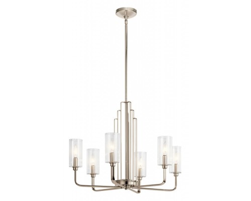 Люстра на штанге Kichler Kimrose QN-KIMROSE6-PN