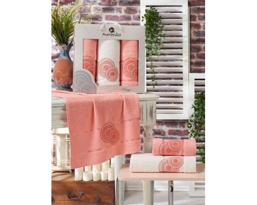 Набор полотенец для ванной Rings