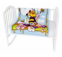 Плед (100x118 см) Пчелка