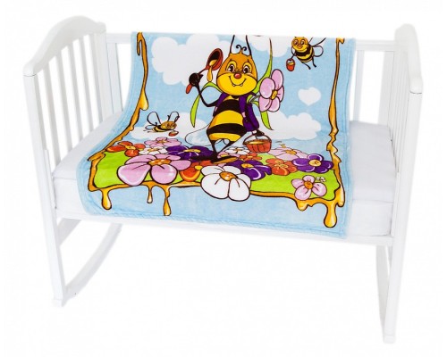 Плед (100x118 см) Пчелка