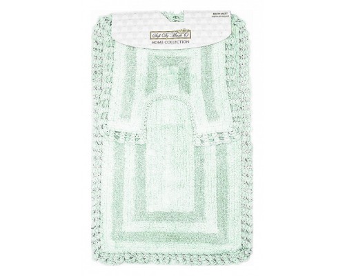 Набор из 2 ковриков для ванной Rebecca S.312ментол