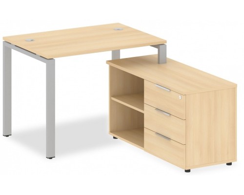 Стол письменный Metal System БП.РС-СТС-2.1 (R)