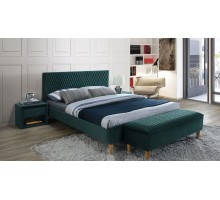 Кровать двуспальная Azurro Velvet