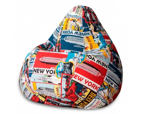 Кресло-мешок New York Жаккард L