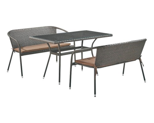 Набор уличный T286/S139B-W53 Brown