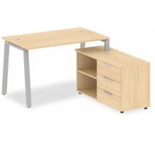 Стол письменный Metal System БА.РС-СТС-2.2 (R)