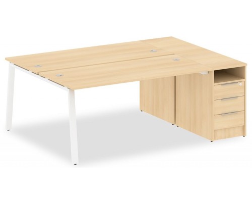 Стол письменный Metal System БА.РС-СТП-2.4