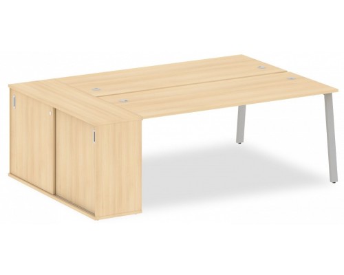 Стол письменный Metal System БА.РС-СШК-1.5 Т