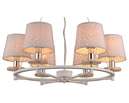 Подвесная люстра Natali Kovaltseva Lisbon LISBON 81055-6C SATIN WHITE