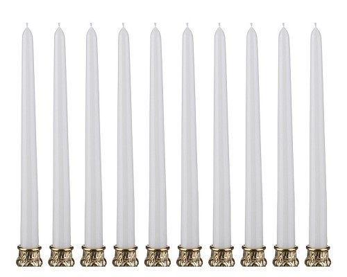 Набор из 10 свечей декоративных 348-377