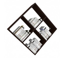 Полка книжная Мебелайн-7