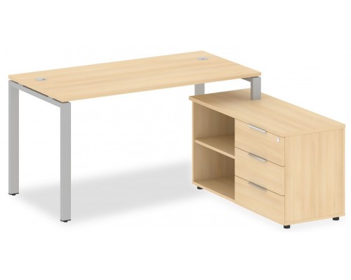 Стол письменный Metal System БП.РС-СТС-2.3 (R)