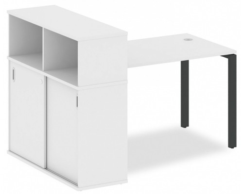 Стол письменный Metal System БП.РС-СШК-3.2 Т