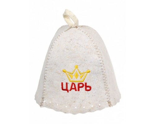 Шапка для бани универсальная Царь