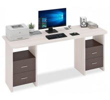 Стол письменный Домино Lite СКЛ-Прям180Р+2ТЯЛ