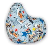 Кресло-мешок Бульдоги XL