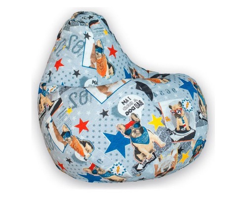 Кресло-мешок Бульдоги XL