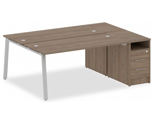 Стол письменный Metal System БА.РС-СТП-2.4