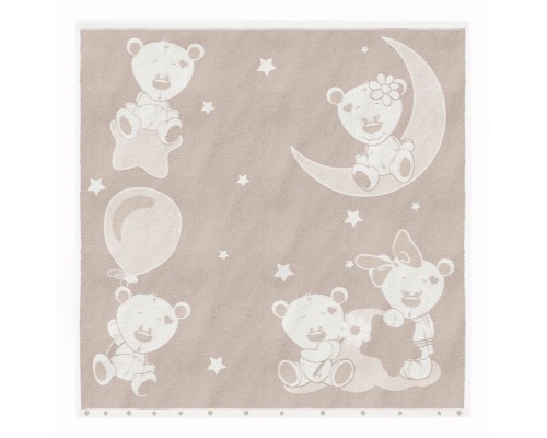 Полотенце детское (100x100 см) Дружба Мишек