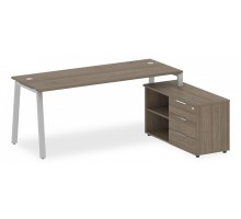 Стол письменный Metal System БА.РС-СТС-2.5 (R)