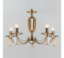 Подвесная люстра Eurosvet Volare 60087/5 античная бронза