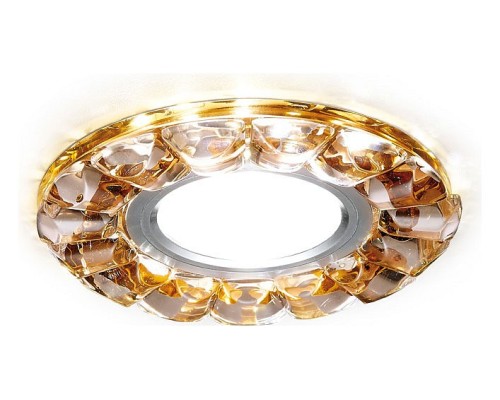 Встраиваемый светильник Ambrella Crystal 1 S230 BR