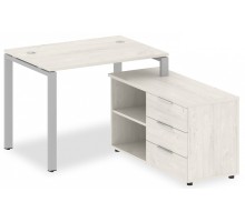 Стол письменный Metal System БП.РС-СТС-2.1 (R)