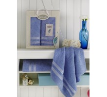 Набор из 2 полотенец для ванной (70x140 см) Petek