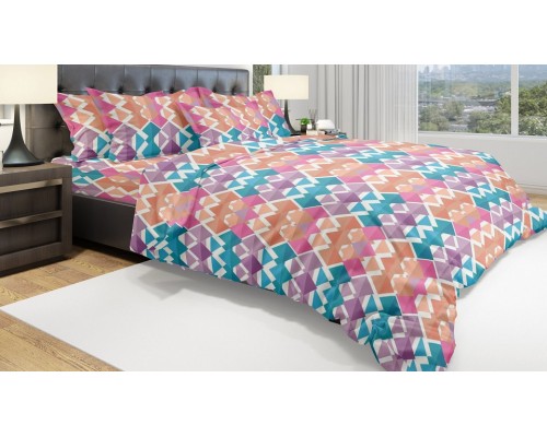 Постельное белье евростандарт Eco Сotton Caleidoscopio