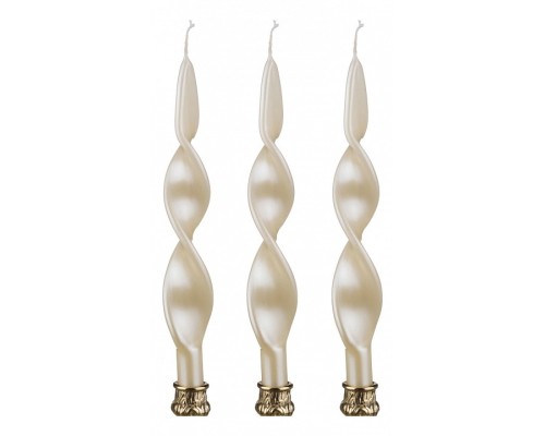 Набор из 3 свечей декоративных (27 см)  348-306